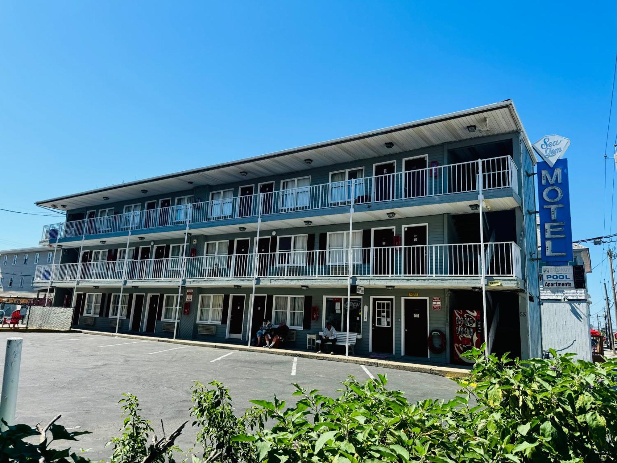 Seagem Motel And Apartments Seaside Heights Luaran gambar