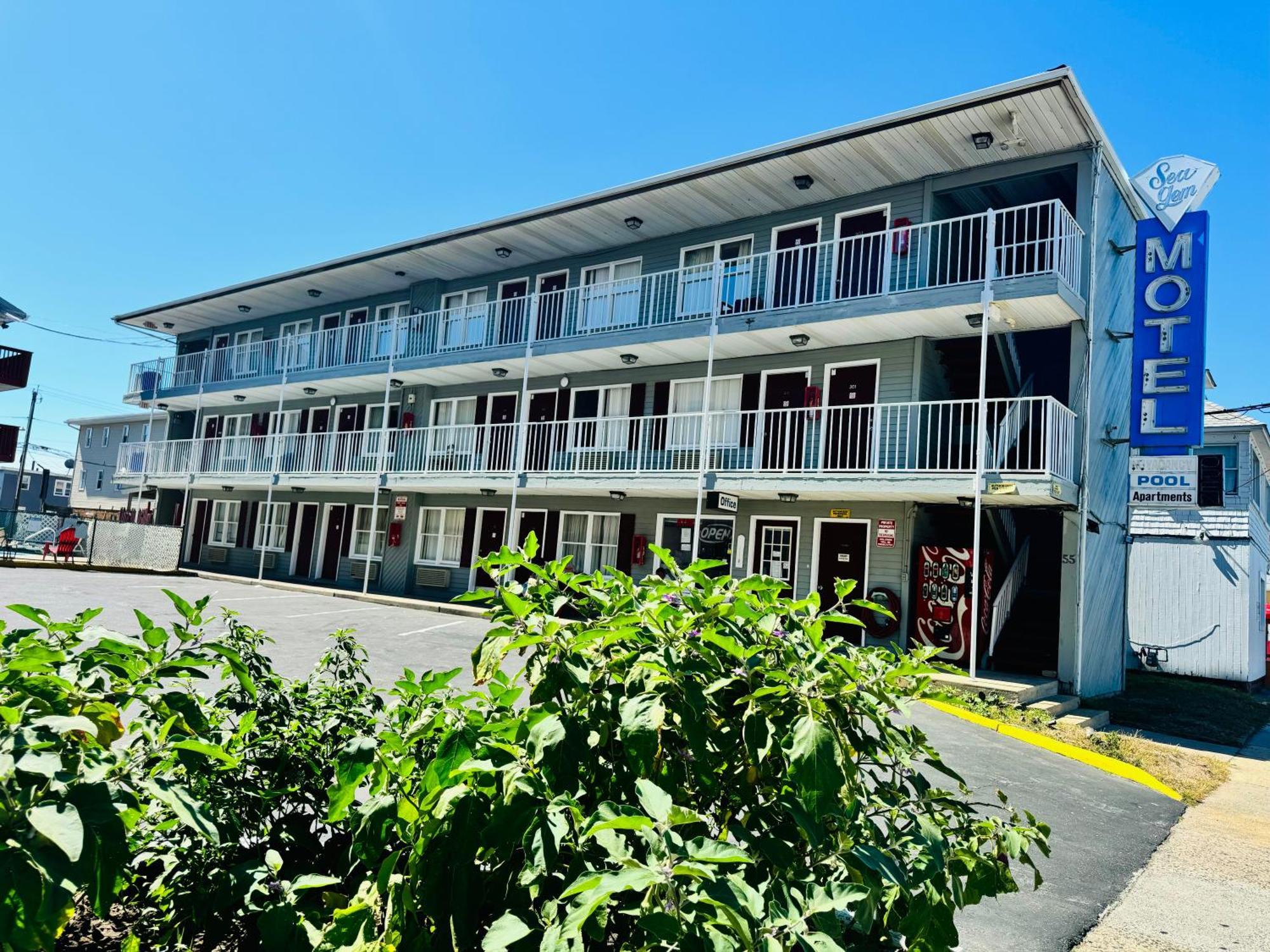 Seagem Motel And Apartments Seaside Heights Luaran gambar