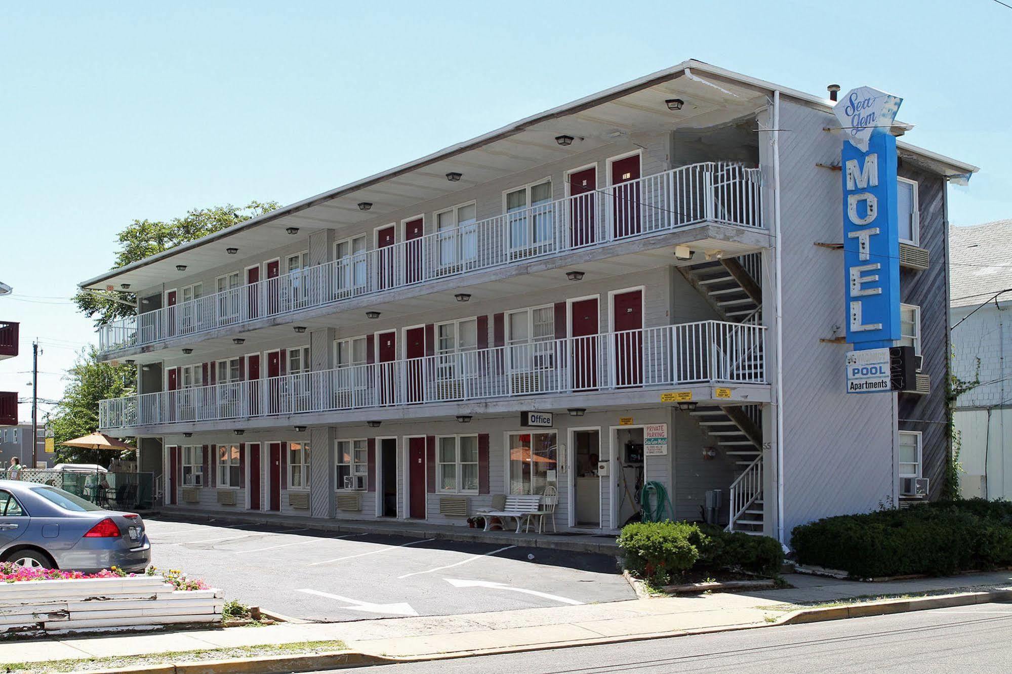 Seagem Motel And Apartments Seaside Heights Luaran gambar